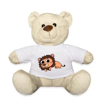 Lion - Nounours - blanc - Devant