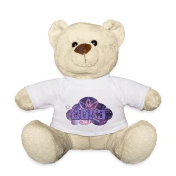 Cora Logo - Nounours - blanc - Devant