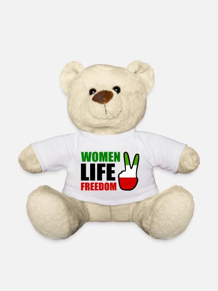 Women life freedom iran - Nounours - blanc
