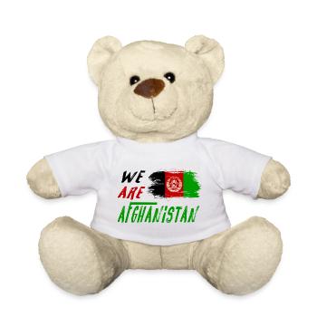 Wir sind Afghanistan - Teddy - Weiß - Vorne