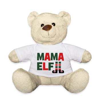 Maman Elfe - Nounours - blanc - Devant