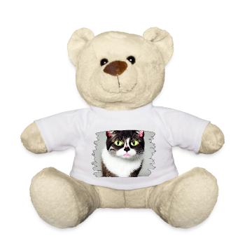 Cracy cat5 - Teddy - Weiß - Vorne