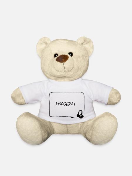 HÖRGERÄT Headphones Auriculares Headset!! - Teddy - Weiß
