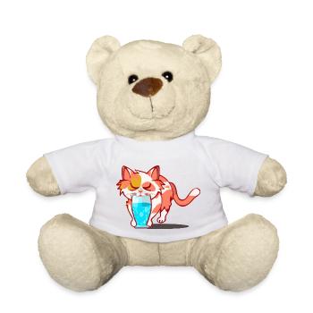 Kaji le petit chat - Nounours - blanc - Devant