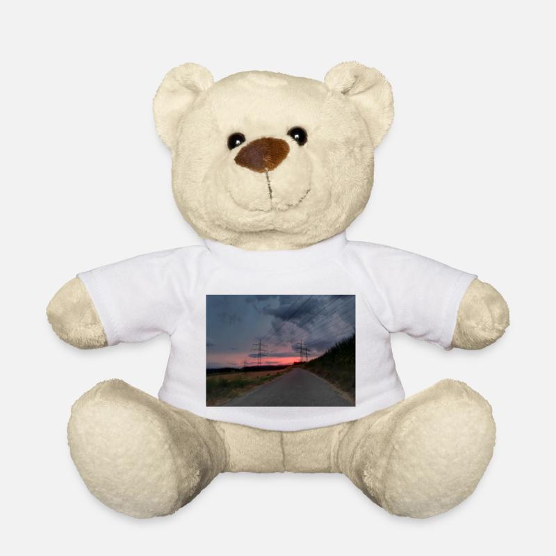 Abendsonne - Teddy - Weiß