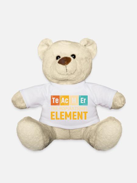 Teacher The Inspirational Element Teacher - Teddy - Weiß