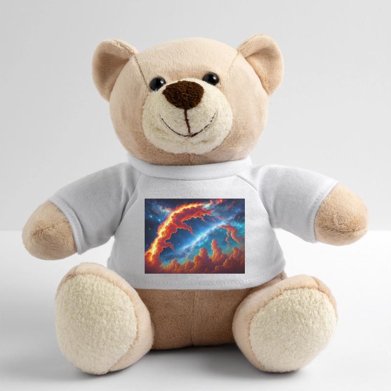 Blue Red Sky Teddy Bear