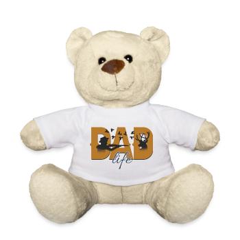 jagen, jäger, ich liebe die jagd - Teddy - Weiß - Vorne