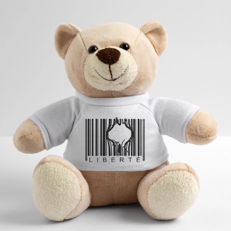 BARCODE FREEDOM Teddy Bear