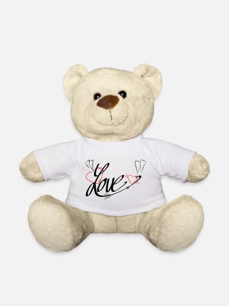 Love - Teddy - Weiß