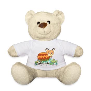 Kuh - Teddy - Weiß - Vorne