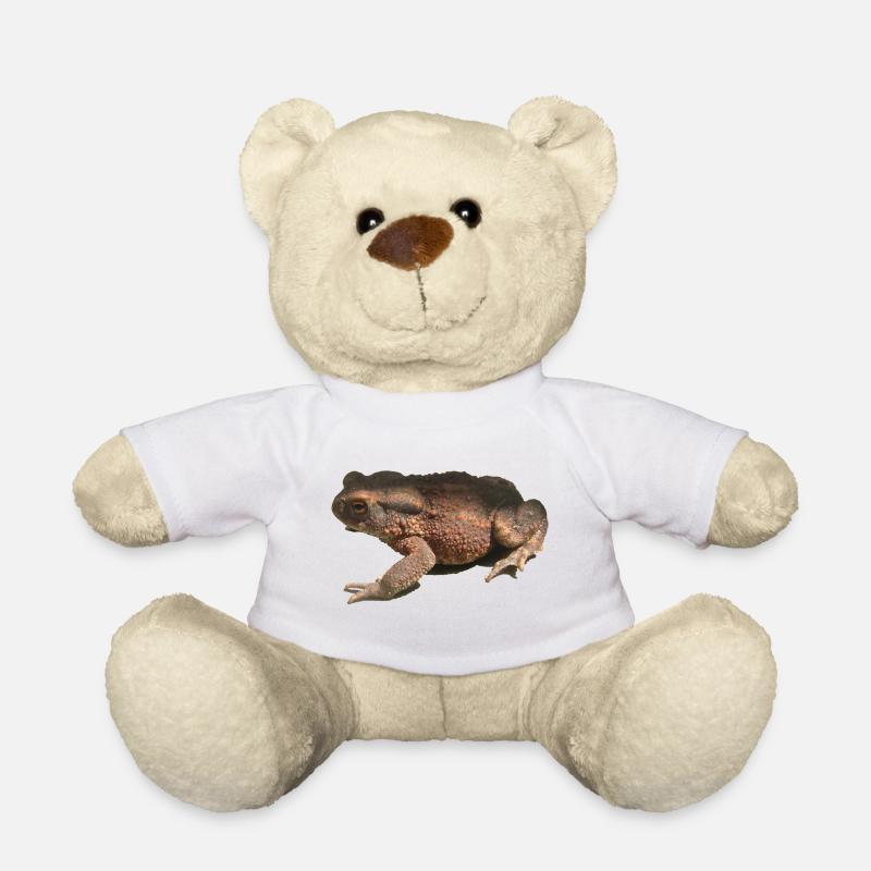 Kröte - Teddy - Weiß