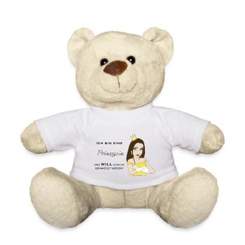 Prinzipessah - Teddy - Weiß - Vorne
