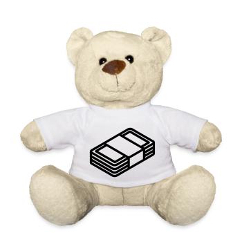 Geld - Teddy - Weiß - Vorne