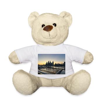 Port de Dubaï - Nounours - blanc - Devant