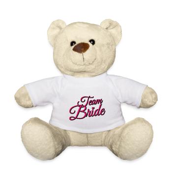 Team Bride Rose - Nounours - blanc - Devant