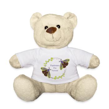 Espérence, foi, amour - Nounours - blanc - Devant
