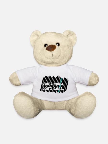 don't care - Teddy - Weiß