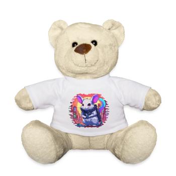Zephyr // Cyber Chinchilla - Nounours - blanc - Devant