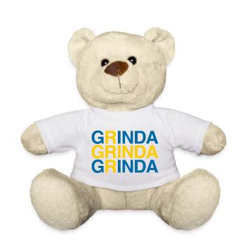 GRINDA Sverige Sweden Schweden Flagge - Teddy - Weiß - Vorne