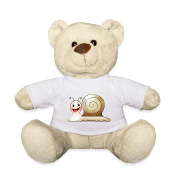 Susi Schneck répand la bonne humeur - Nounours - blanc - Devant