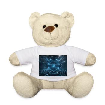 Synthesis of the future of technology - Teddy Bear - white - Front
