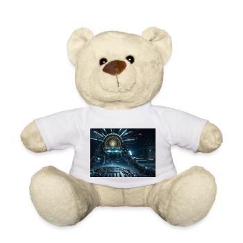 Synthesis of the future of technology - Teddy Bear - white - Front
