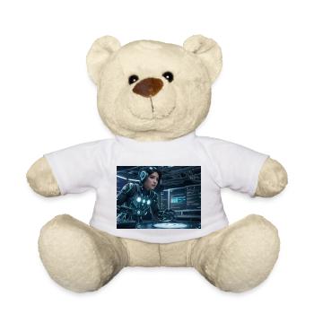 Synthesis of the future of technology - Teddy Bear - white - Front