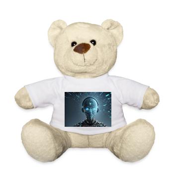 Synthesis of the future of technology - Teddy Bear - white - Front