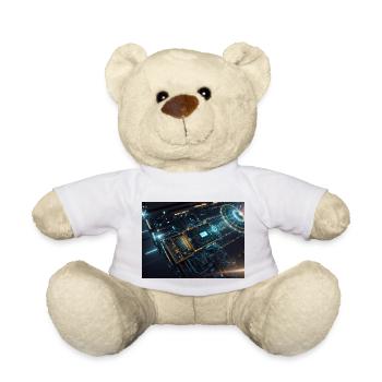 Synthesis of the future of technology - Teddy Bear - white - Front