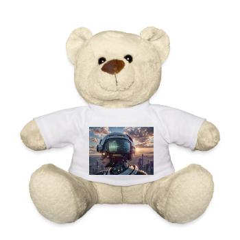 Synthese der Technologie-Zukunft - Teddy - Weiß - Vorne