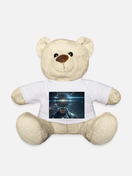 Synthesis of the future of technology - Teddy Bear - white
