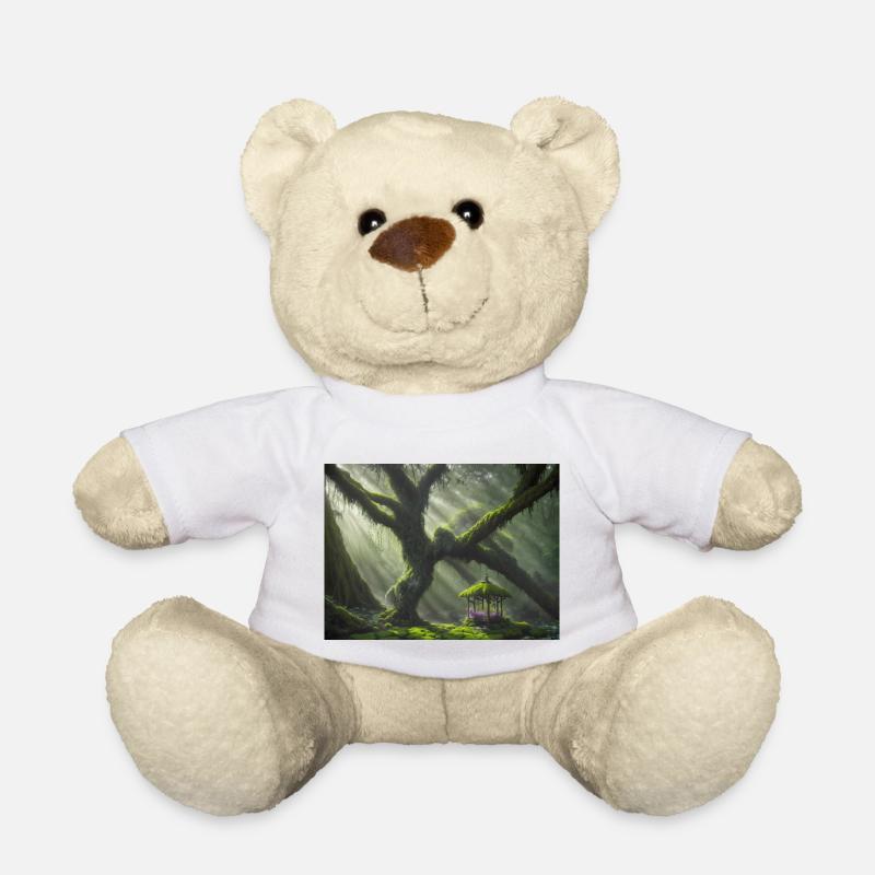 Forêt enchantée - Nounours - blanc