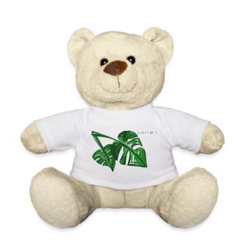 Monstera Pflanzen - Teddy - Weiß - Vorne