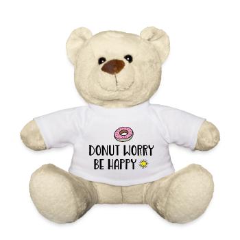 funny sayings for connoisseurs - Teddy Bear - white - Front