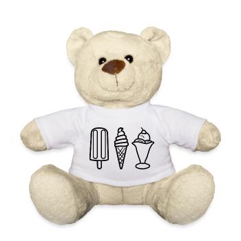 Wassereis - Teddy - Weiß - Vorne