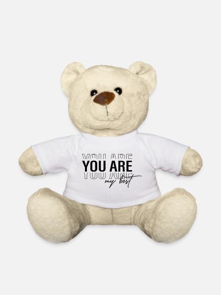 You are my best - Nounours - blanc