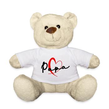 CHRISTMAS. YEAR. ANNIVERSARY. RETIREMENT. DAD. MAMAM. - Teddy Bear - white - Front