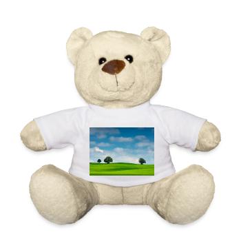 Calming landscape - Teddy Bear - white - Front