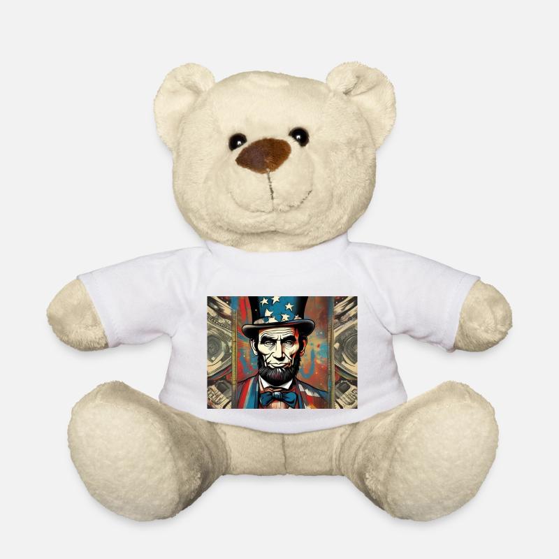 PRÉSIDENT LINCOLN - Nounours - blanc