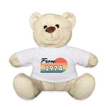 From 1974 - Nounours - blanc - Devant