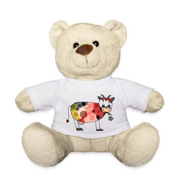 Vache - Nounours - blanc - Devant