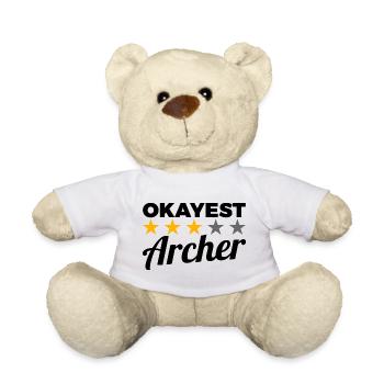 Okayest Archer - Teddy - Weiß - Vorne