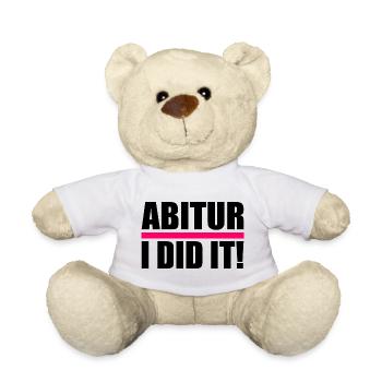 Abitur - Teddy - Weiß - Vorne