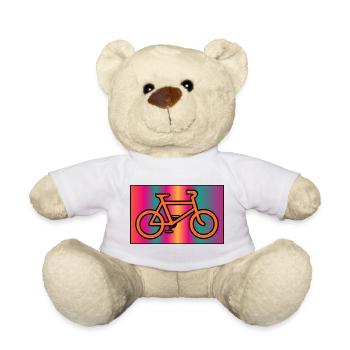 VÉLO. CYCLISME. - Nounours - blanc - Devant