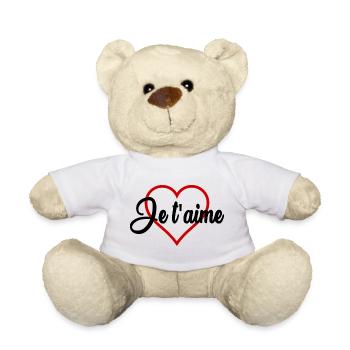 MUTTERTAG. SCHÖNEN MUTTERTAG. MAMA - Teddy - Weiß - Vorne