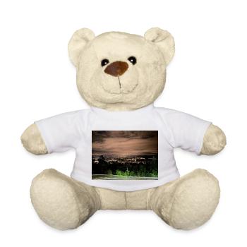Oslo by night - Teddy Bear - white - Front