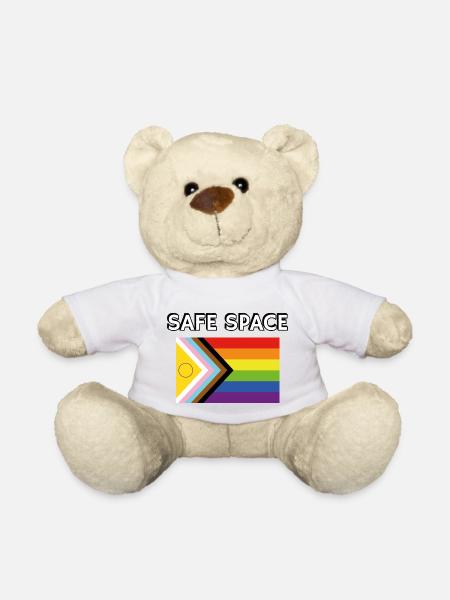 Fierté inclusive - Nounours - blanc