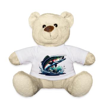 pêche - poisson - Nounours - blanc - Devant