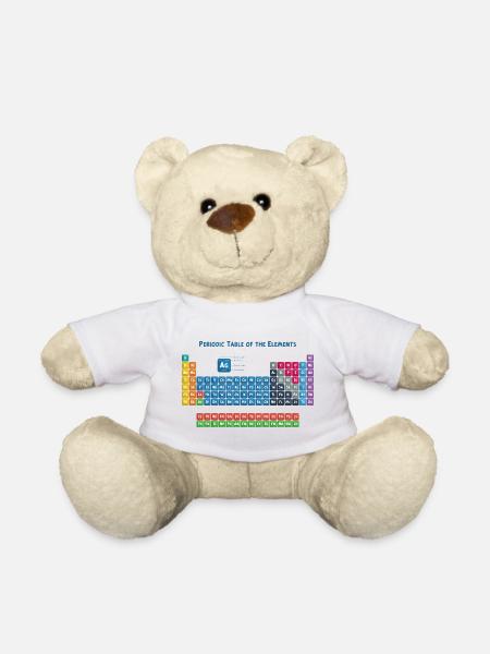 Periodensystem der Elemente 2 - Teddy - Weiß